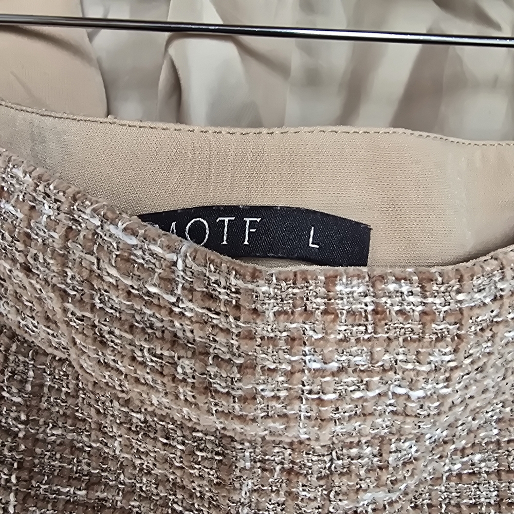 MOTF Tweed Vest & Suit Pants Set Large - Picture 7 of 17